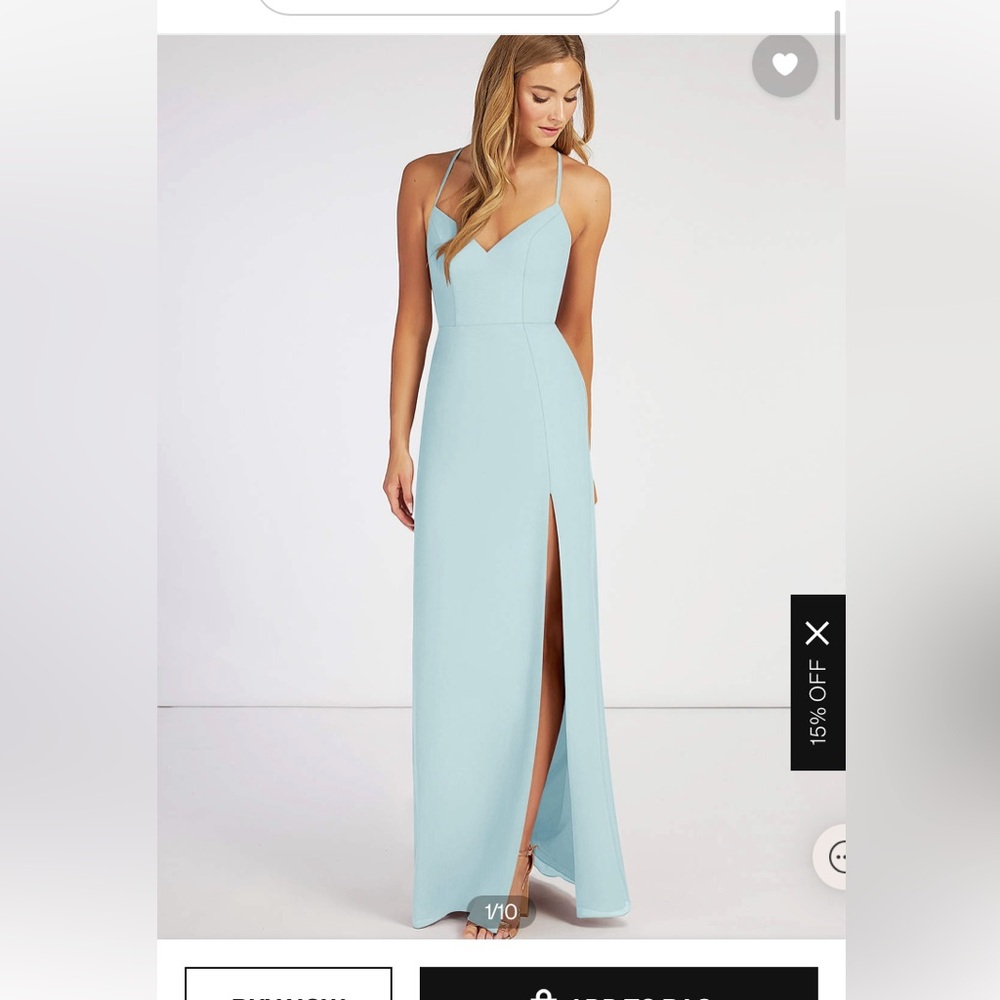 Azazie Sea Glass Bridesmaids Dress